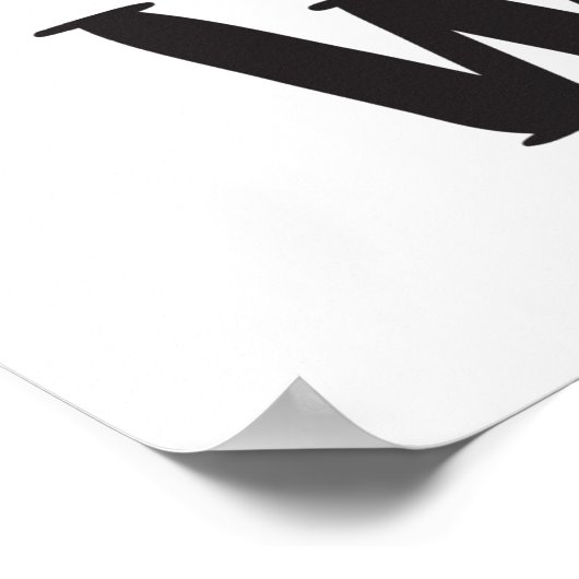 Meine Tochter wird genau wie ich Poster (Ecke)