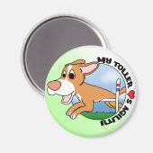 Meine Toller Lieben Agility Magnet (Vorderseite/Rückseite)