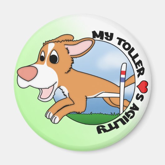 Meine Toller Lieben Agility Magnet (Vorne)
