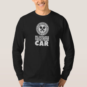 Meine Toolbox kostet mehr als Ihre Automotoren für T-Shirt