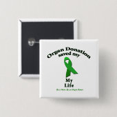 Meine Transplantation Button (Vorne & Hinten)