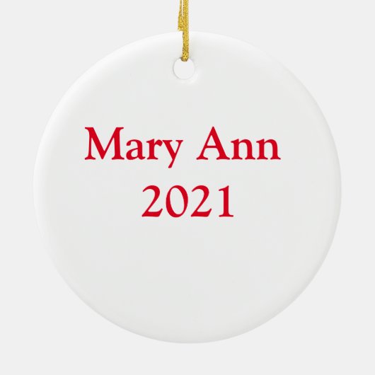 Meine Träume  Keramik Ornament (Hinten)