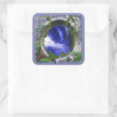 Meine Träume Quadratischer Aufkleber (Tasche)