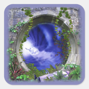 Meine Träume Quadratischer Aufkleber