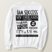 MEINE TRÄUME WURDEN WAHR SWEATSHIRT (Design Rückseite)