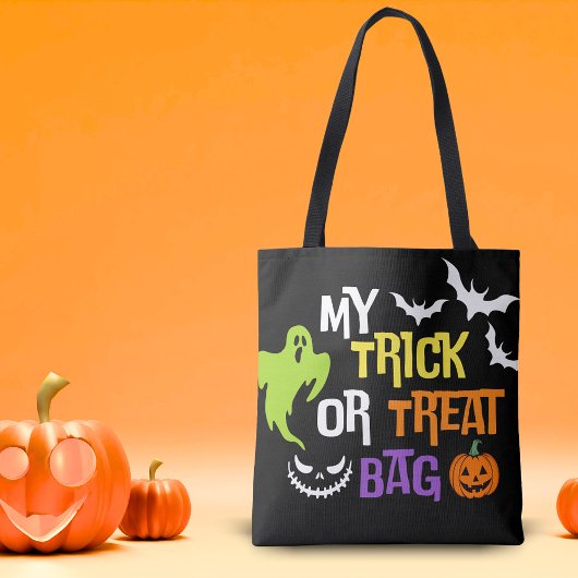 Meine Trick- oder Treatbag-Tasche Halloween Spooky Tasche