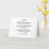 Meine Trommelgrüßkarte Karte (Gelbe Blume)