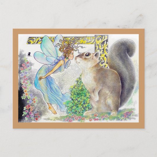 meine tropische Fantasie Postkarte (Vorderseite)