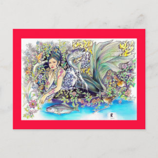 meine tropische Fantasie Postkarte