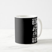 Meine Uhr endet nie mit der flinksmüden Feuerwehrt Kaffeetasse (VorderseiteRechts)