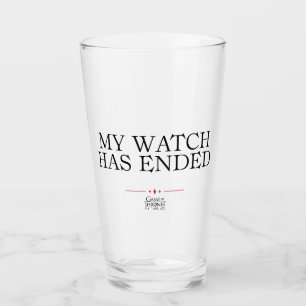 Meine Uhr ist beendet Glas