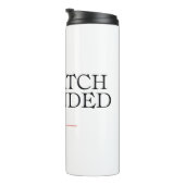 Meine Uhr ist beendet Thermosbecher (Nach rechts gedreht)