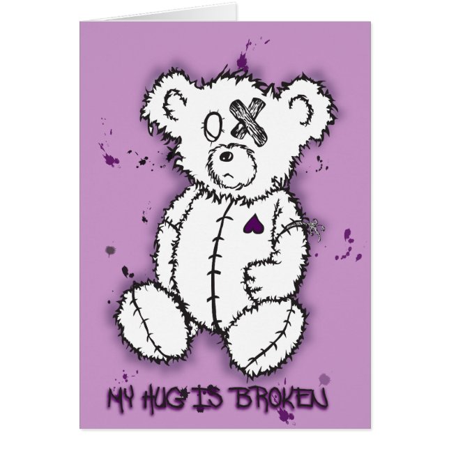 Meine Umarmung ist defekte Karte (Vorne)