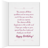 Meine unheimlich Phantastische Tochter Geburtstag (Innen (Rechts))