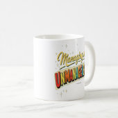 Meine Unlenkbarkeit managen - Tasse (VorderseiteRechts)