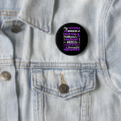Meine unsichtbare Krankheit ist realer, fibromyalg Button (Beispiel)