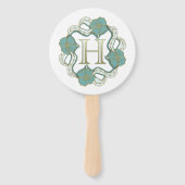 meine Unterschrift mit dem Buchstaben h Fächer (Vorderseite)