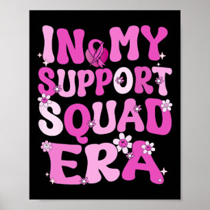 Meine Unterstützungskundschaft Ära Groovy Brustkre Poster