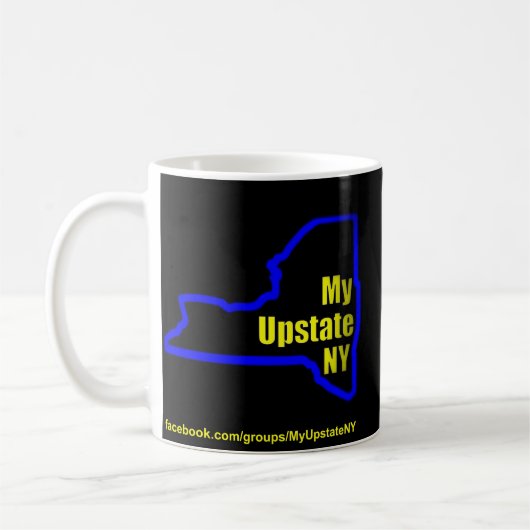 Meine Upstate New- YorkTasse Kaffeetasse (Links)