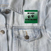 Meine Ursache ist für das Tatzen-Button Button (Beispiel)