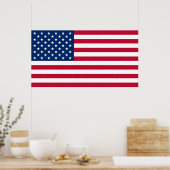 Meine USA-Flagge Poster (Küche)