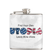 Meine Utopie Flachmann (Vorderseite)