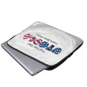 Meine Utopie Laptopschutzhülle (Vorne Knopf)