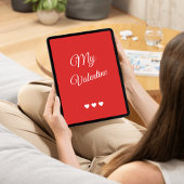 Meine Valentine-Liebe Feiertagskarte