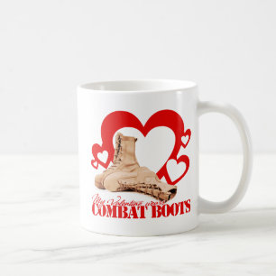 Meine Valentine trägt Kampfstiefel Kaffeetasse