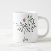 Meine Valentine Tree Jumbo-Tasse (Rechts)