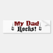 Meine Vater-Felsen Autoaufkleber (Vorne)