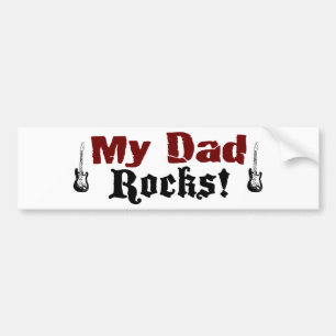 Meine Vater-Felsen Autoaufkleber