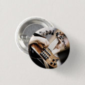 Meine Vater-Felsen Button (Vorne & Hinten)