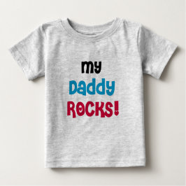 Meine Vati-Felsen Baby T-shirt