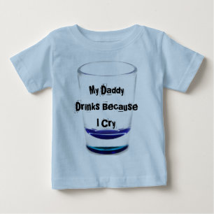 Meine Vati-Getränke Baby T-shirt