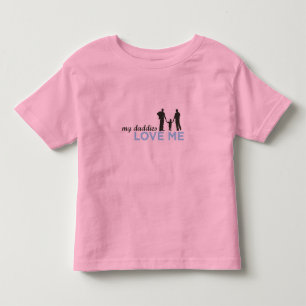 Meine Vati-Liebe ich Kleinkind T-shirt