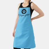 Meine Vegane Küche Blaue Schürze (groß) (InSitu)