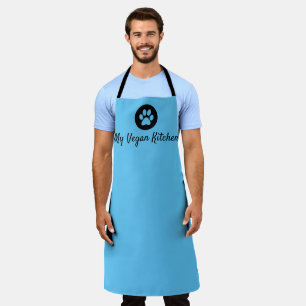Meine Vegane Küche Blaue Schürze (groß)
