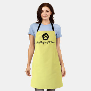Meine Vegane Küche Gelbe Schürze (Mittel)