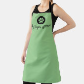 Meine Vegane Küche Grüne Schürze (groß) (InSitu)