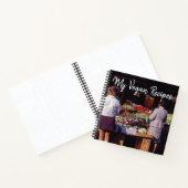 Meine Veganen Rezepte Notizblock (Innenseite)