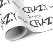 Meine verrückten Lieben Ihr verrücktes Geschenkpapier (Rolleneckpunkt)