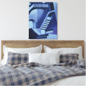 meine verrückten Treppen Leinwanddruck (Insitu (Schlafzimmer))