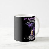 Meine vier Stimmungen ich brauche Kaffee ich brauc Kaffeetasse (VorderseiteRechts)