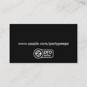 Meine Visitenkarte (Rückseite)