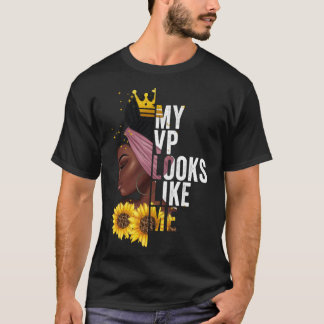 Meine Vizepräsidentin sieht aus wie ich Women Afri T-Shirt