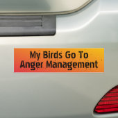 Meine Vögel gehen, Management Autoaufkleber zu (Auf Auto)