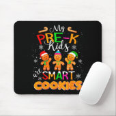 Meine Vorschulkinder sind clever Christmas-Lehrer Mousepad (Mit Mouse)
