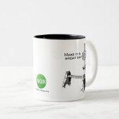 Meine Wachstumsrate Youtube Channel Tasse (VorderseiteRechts)