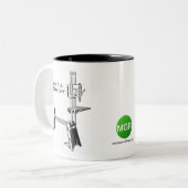 Meine Wachstumsrate Youtube Channel Tasse (Vorderseite Links)